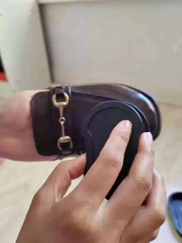 Восстанавливающий блеск для обуви