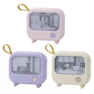 Декоративная настольная лампа в виде телевизора - 70 000 сум / шт.