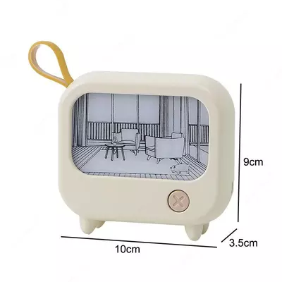 Декоративная настольная лампа в виде телевизора - ЯТТ "Домашний Уголок"