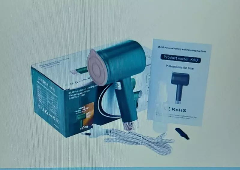 Дорожный компактный утюг и машинка для удаления катышек 2в1