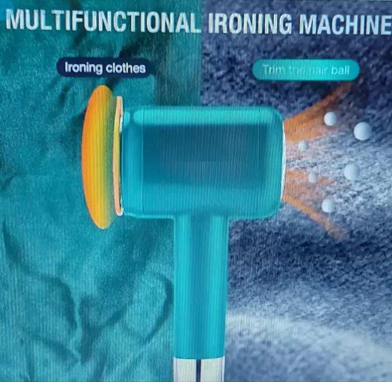   Дорожный компактный утюг и машинка для удаления катышек 2в1