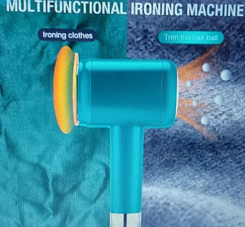  Дорожный компактный утюг и машинка для удаления катышек 2в1 Домашний Уголок