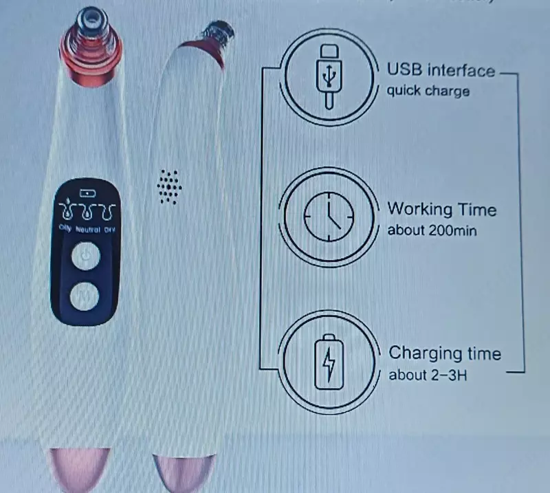 Вакуумный очиститель пор Blackhead Remover - ЯТТ "Домашний Уголок"