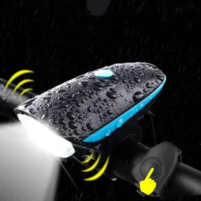 Велосипедный свет с рогом