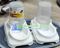 Диспенсер для еды и воды Girist Pet Cat and Dog ЯТТ "Домашний Уголок"