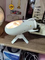   Ночник ракета с колонкой и bluetooth