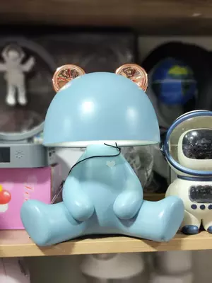 Светильник настольный с Bluetooth мишка голубой с ушками - 230 000 сум / шт.