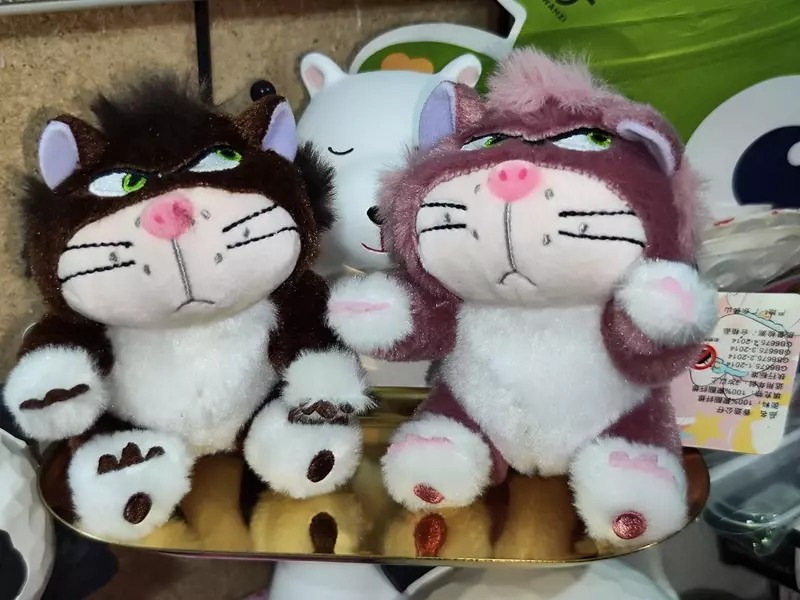 Мягкая игрушка брелок подвеска на рюкзак Кот Люцифер из Золушки Бизнес подарки