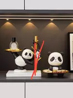 Статуя панды с подносом для декора 200 000 сум - ЯТТ "Домашний Уголок"