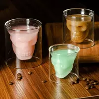 Термостакан Череп для виски - Стаканы