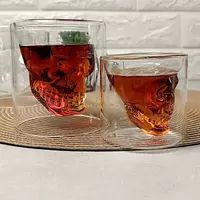 Термостакан Череп для виски Стаканы