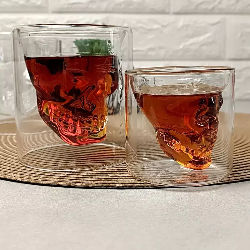 Термостакан Череп для виски Стаканы