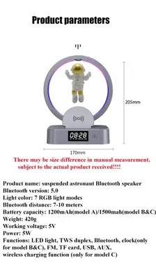 400 000 сум / шт. Портативный Bluetooth-динамик со светодиодной подсветкой