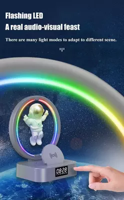 Портативный Bluetooth-динамик со светодиодной подсветкой