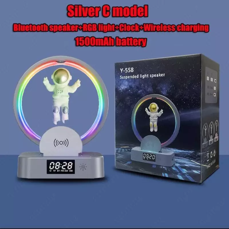 Портативный Bluetooth-динамик со светодиодной подсветкой