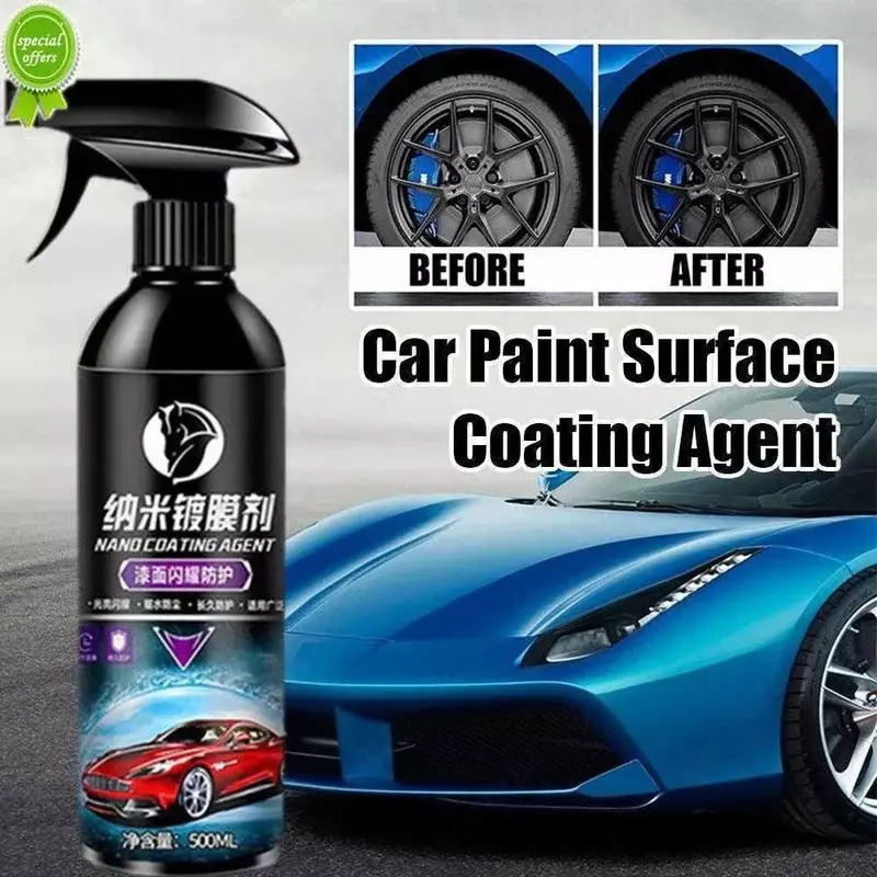 Керамическое автомобильное покрытие, 500 мл, 9H, наножидкое стекло
