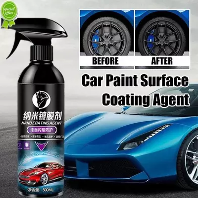 Керамическое автомобильное покрытие, 500 мл, 9H, наножидкое стекло