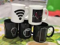 Чашка с терморисунком