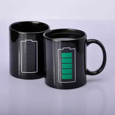 Чашка с терморисунком