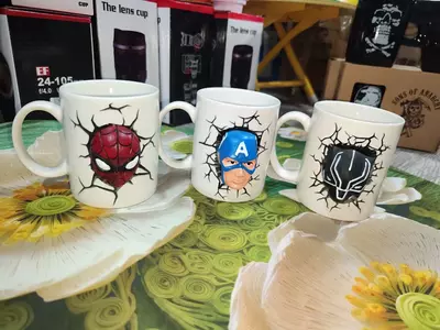 Керамическая чашка супергероя - Spiderman