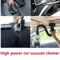 Автомобильный пылесос со встроенным аккумулятором емкостью 3500 мАч