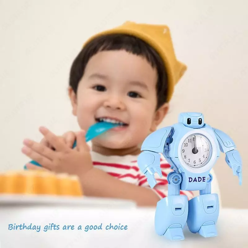 Робот-трансформер-Робот-будильник 2 в 1 - 70 000 сум
