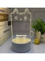 Светодиодный ночник с маркером котик - 60 000 сум