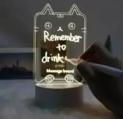 Светодиодный ночник с маркером котик Только в розницу