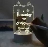 Светодиодный ночник с маркером котик Только в розницу