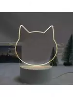 Светодиодный ночник с маркером котик ЯТТ "Домашний Уголок"