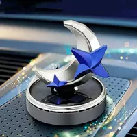 Автомобильный ароматизатор на солнечных батареях Месяц со звездами