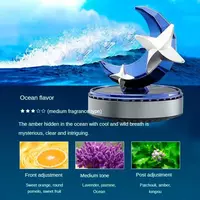 Автомобильный ароматизатор на солнечных батареях Месяц со звездами Только в розницу