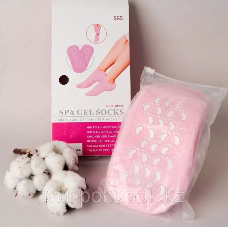 Гелевые силиконовые Spa Gel Gloves носочки и перчатки с экстрактом эфирных разных масел.