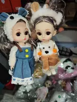  Шарнирная кукла брелок. - 