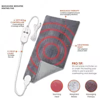 Электрическая массажная грелка с подогревом