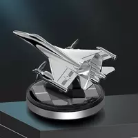 Ароматизатор для автомобиля самолет истребитель на солнечной батарее многоразового использования Silver. Только в розницу