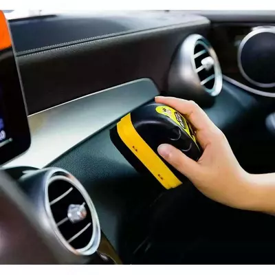 Многофункциональная губка для полировки и чистки кожи - 80 мл - "Domashniy ugolok" XK