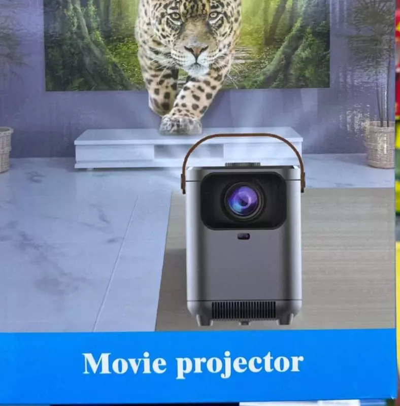 Мини-проектор с поддержкой 4K Full HD 1080P Bluetooth 5.0 с Wi-Fi