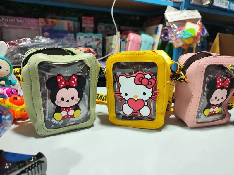 Прозрачная Желейная сумка Disney для девочек