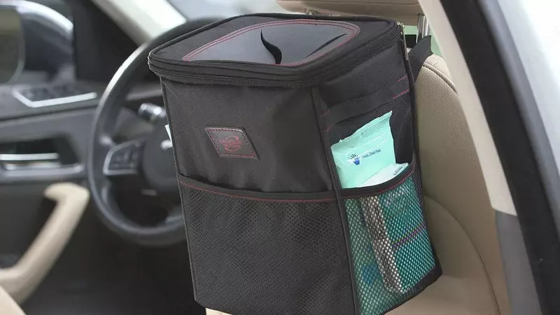 Водонепроницаемый мусорный бак для автомобиля