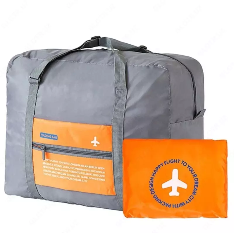 Складной сверхлегкий дорожный чемодан, ручная сумка-органайзер , большая спортивная сумка-тоут