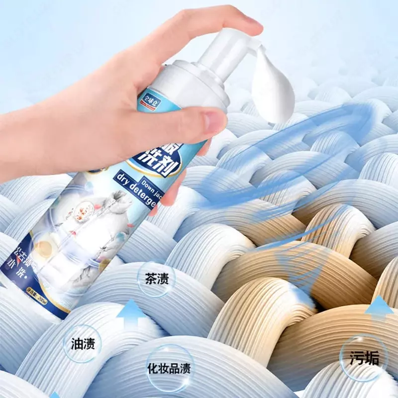 Моющая пена - средство для сухой чистки, без стирки