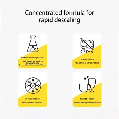 Средство Active Oxygen Descaler от накипи в чайнике ЯТТ "Домашний Уголок"