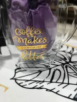  Винтажная оригинальная кофейная кружка из боросиликатного стекла Домашний Уголок