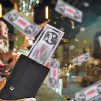 Пистолет для денег - кошелёк игрушка для банкнот. "Domashniy ugolok" XK