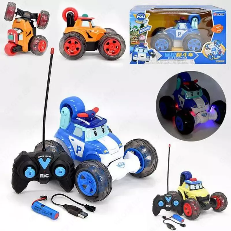 Трюковая машинка-перевертыш на радиоуправлении