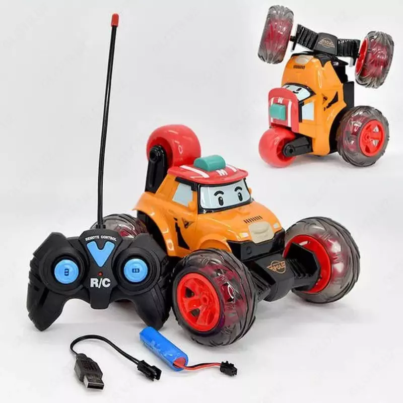 Трюковая машинка-перевертыш на радиоуправлении