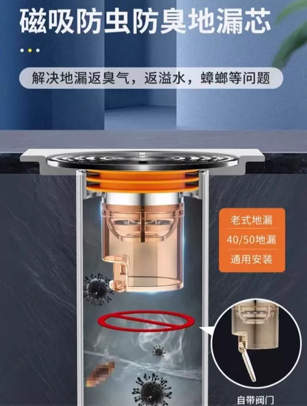 Заглушка для слива пола