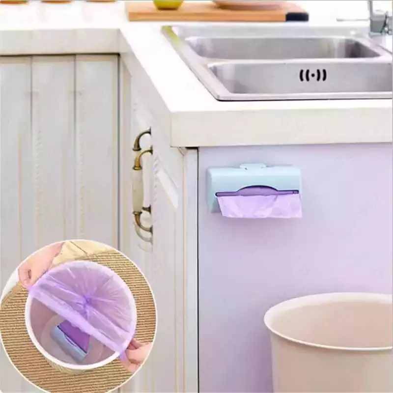 Настенный контейнер-держатель, диспенсер для мусорных пакетов .