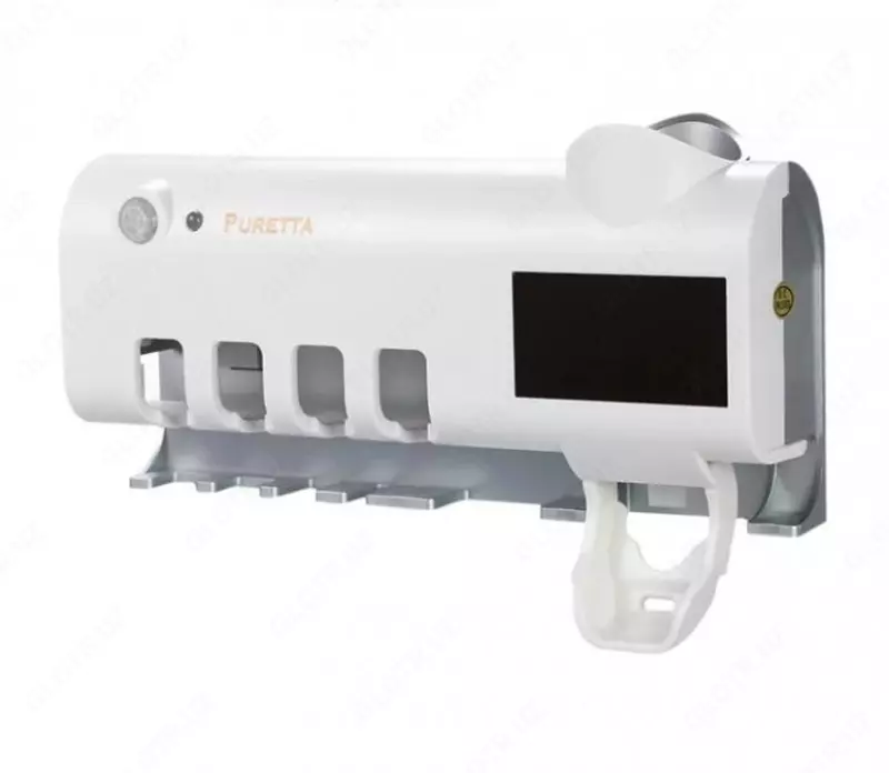 120 000 сум Держатель диспенсер для зубной пасты и щеток Puretta toothbrush sterilizer автоматический